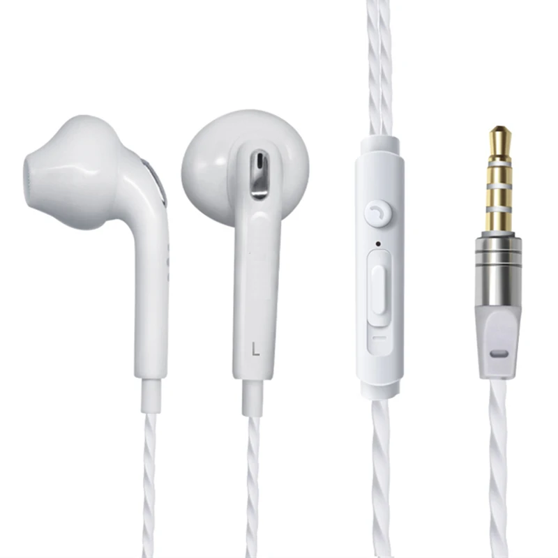 M & J новейший S7 наушники и для iPhone Samsung Xiaomi HTC с микрофоном 3 5 мм Jack Bass in Ear гарнитура