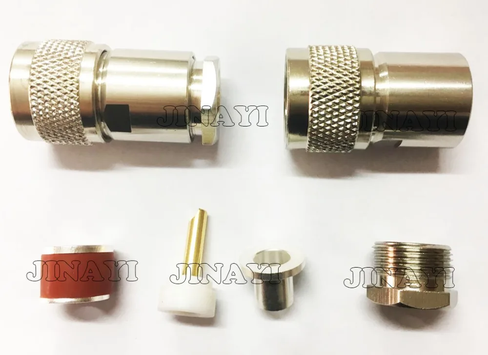 20 шт. UHF PL259 Штекерный зажим для кабеля RG8 RG165 RG213 LMR400 RF соединитель | Строительство и