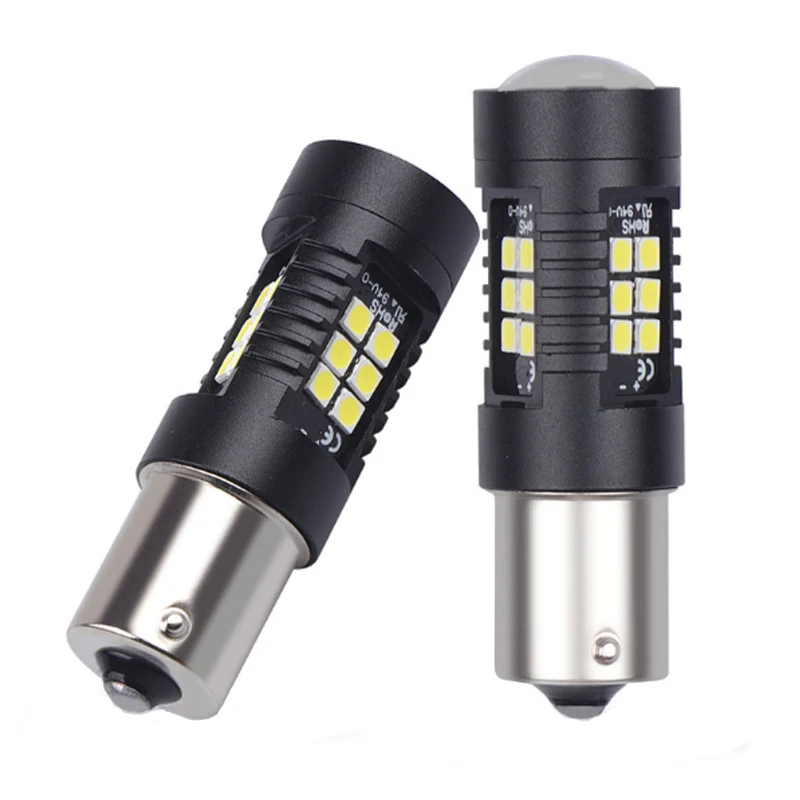 10X 1156 BA15S 1157 BA15D T25 3157 7443 21 Вт Автомобильный светодиодный DRL указатель поворота Стоп
