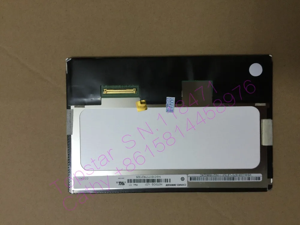 Оригинальный яркий ЖК экран Chi Mei N070ICG LD1 1280*800 HD 7 дюймов IPS 40 контактов гарантия