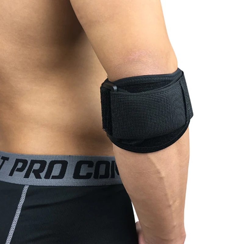 

1 Pair Neoprene Ajust Elbow Support Protector Professional Sport Elbow Pads Badminton Basketball Powerlifting Armguard Brace