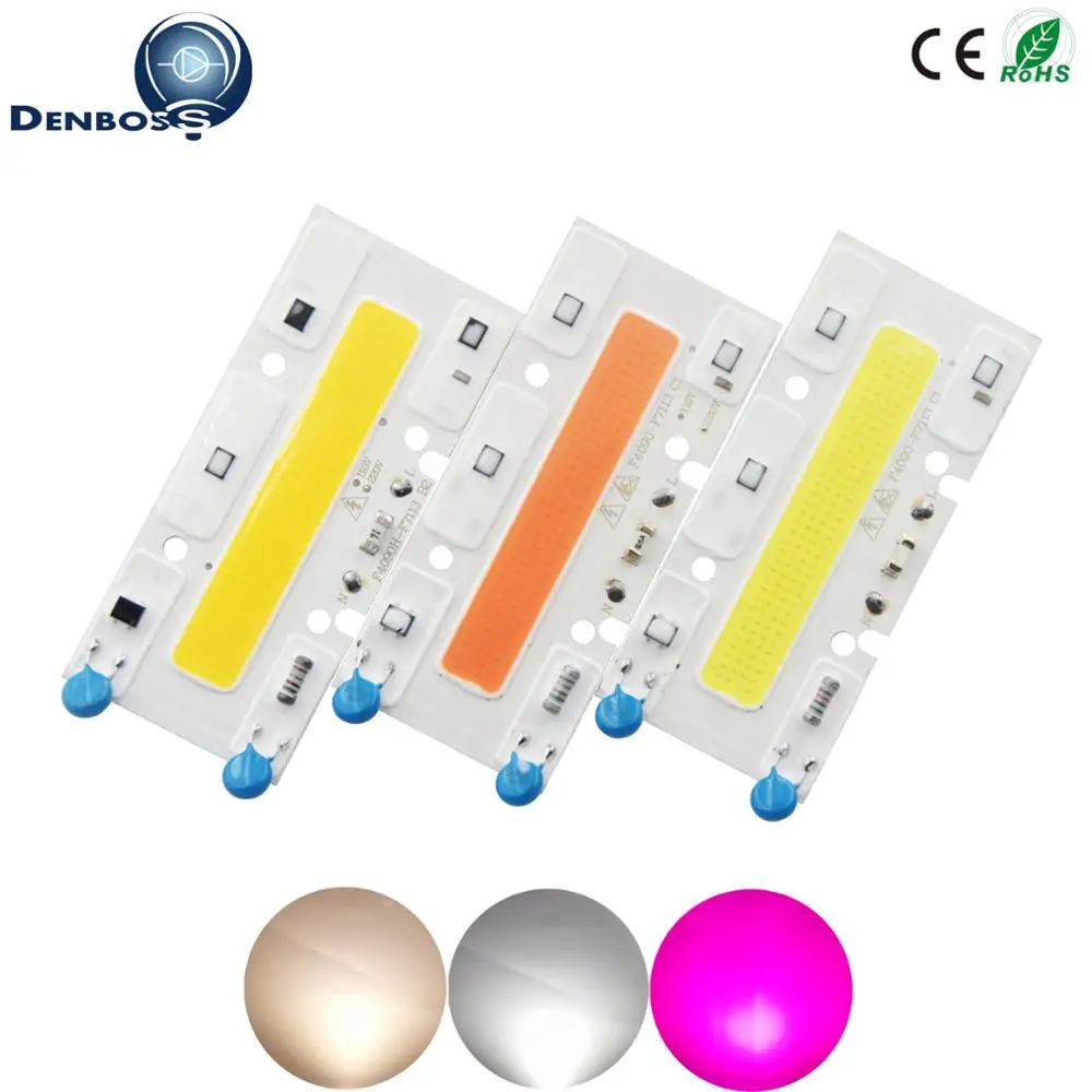 Светодиодный прожектор без драйвера 220 В 30 Вт|cob diode|power ledled cob |