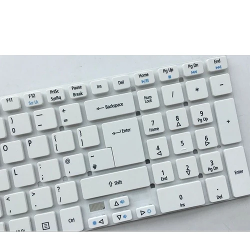 Белый GZEELE для acer Aspire E5-721 E5-731 E5-731G E5-771 E5-771G V3-572 V3-572G E5-571P E5-571PG клавиатура UK - Цвет: Белый