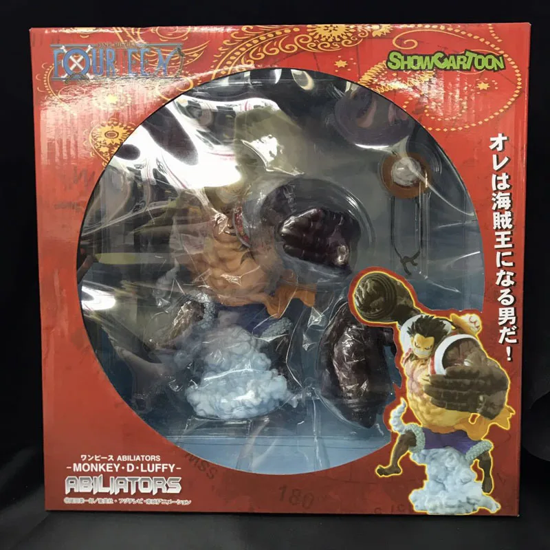 8 &quotone piece Аниме Обезьяна D Luffy gear 4 Ape King Kong пистолет Abilitors Ver. В коробке 26 см ПВХ
