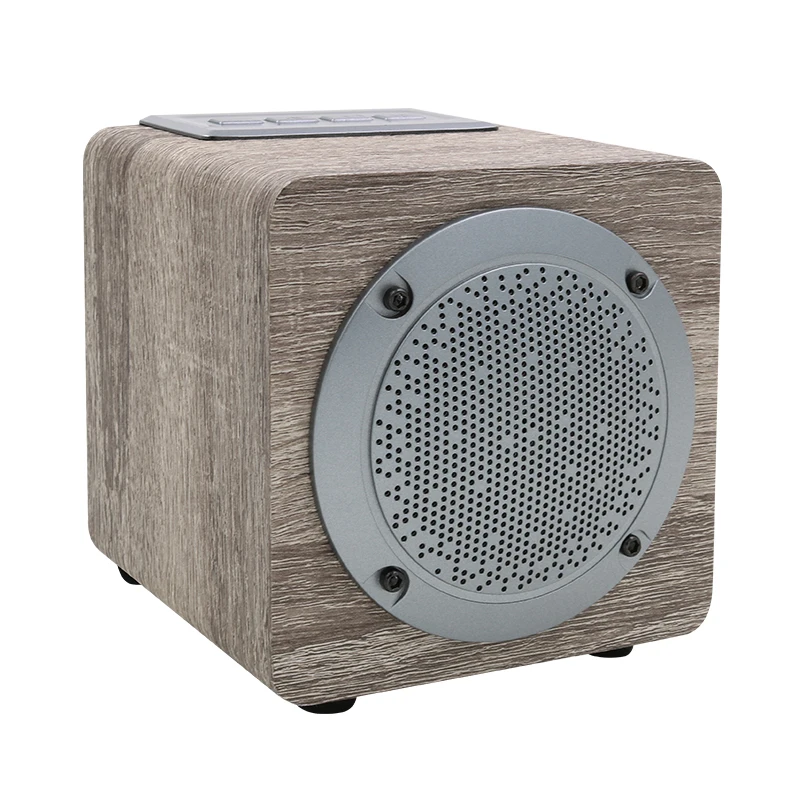ZOP Деревянный беспроводной Bluetooth динамик Портативный hifi звуковая система 3D