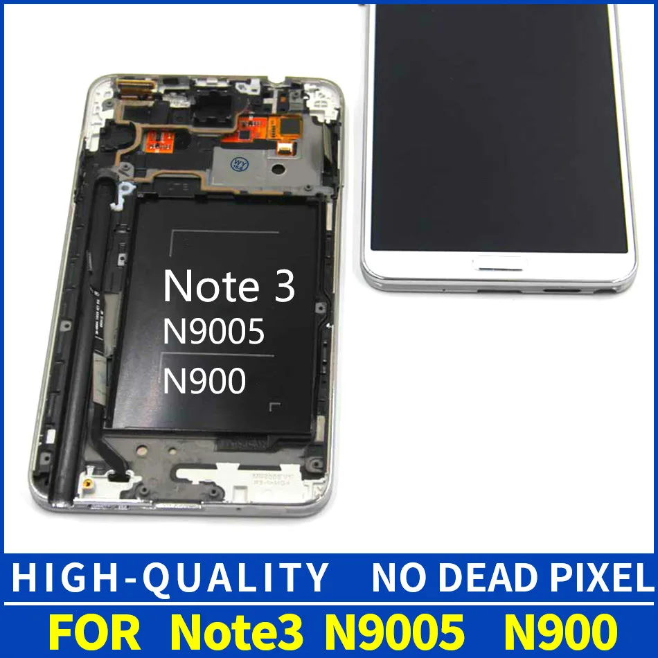 ЖК дисплей для Samsung Galaxy Note 3 N9005 N900 сменный дигитайзер сенсорного экрана 100%