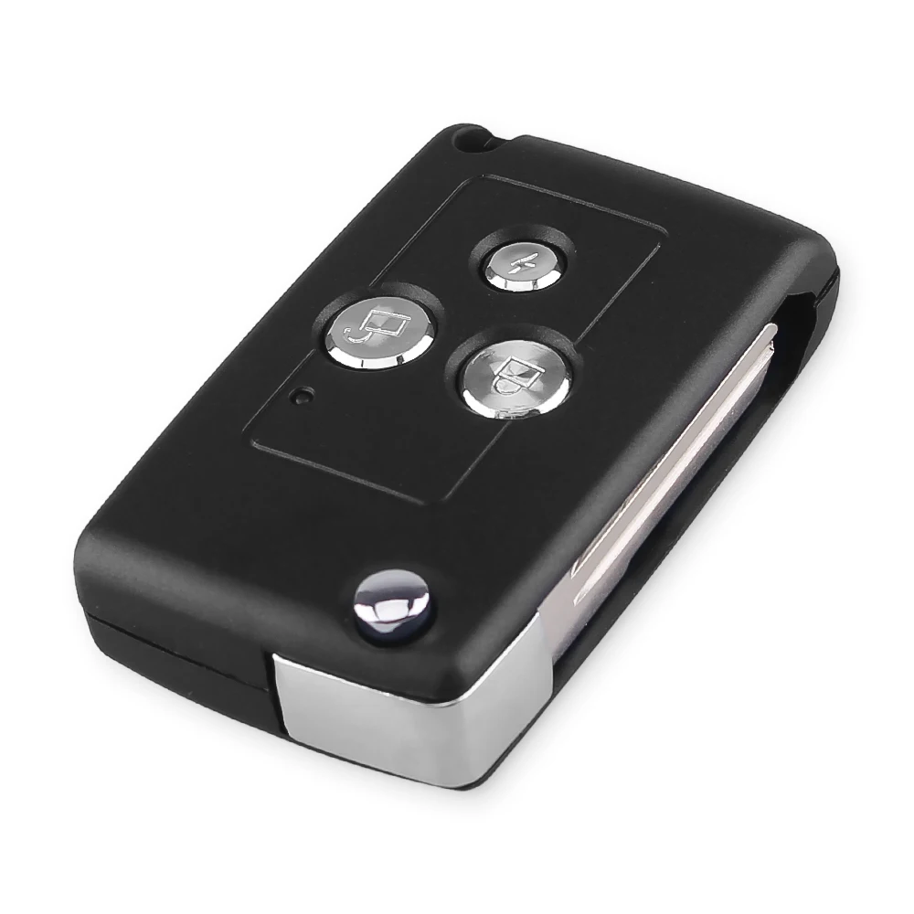 Dandkey 3 кнопки модификации Складной Дистанционный Автомобильный ключ Сменный