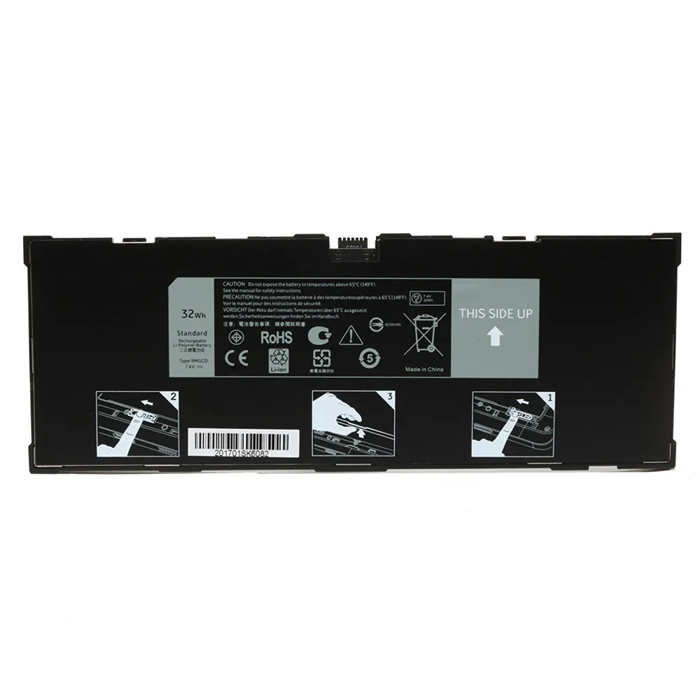 7xinbox 7 4 V 32Wh оригинальный 9mgcd Аккумулятор для ноутбука Dell Venue 11 Pro (5130) XMFY3 312 1453 VYP88