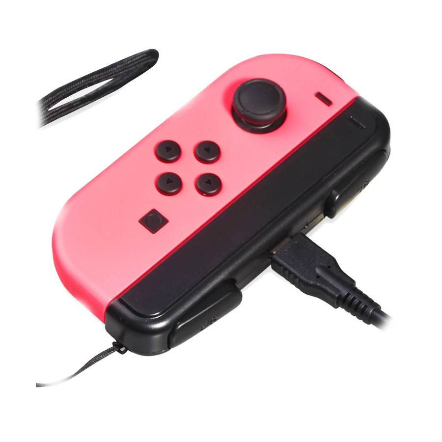 Мини зарядная док-станция зарядное устройство для nintendo Switch Joy-Con с низким аккумулятором и светодиодный индикатор зарядного устройства-черный, 2 упаковки