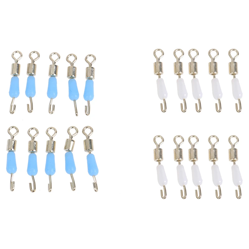 10 шт./лот рыболовный соединитель из нержавеющей стали вращающиеся Вертлюги