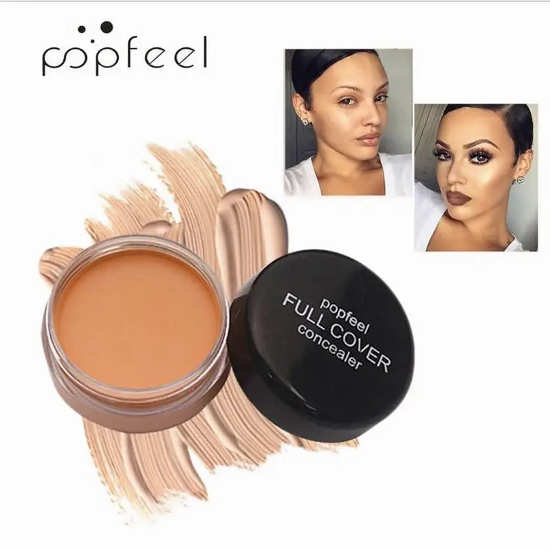 Popfeel Новый макияж веснушки акне татуировка черный увлажняющий глаза консилер