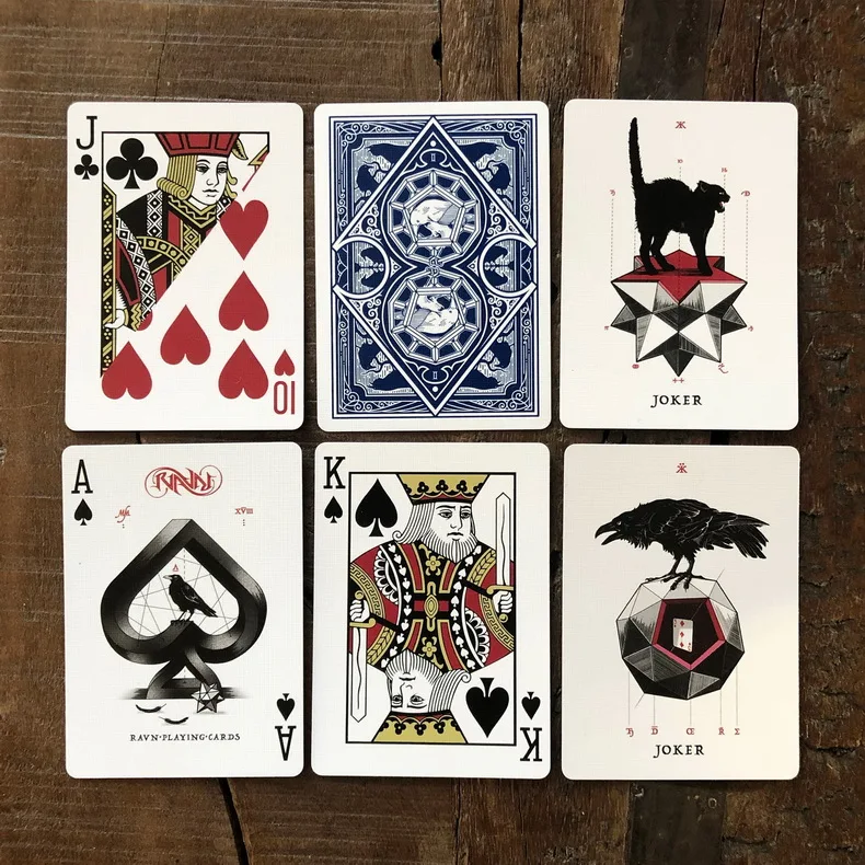 Ravn meni Sol Eclipse игральные карты набор Stockholm17 магический реквизит