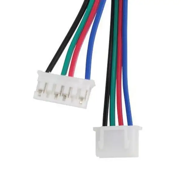 50 см DuPont line HX2.54 4 контактный до 6 белый коннектор для шагового двигателя