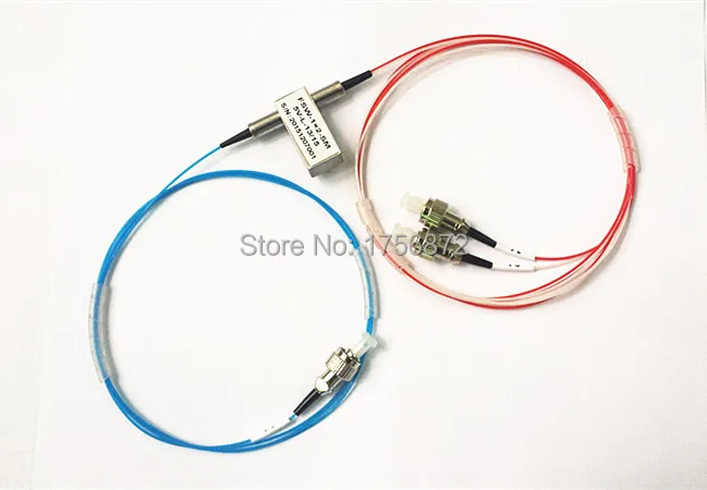 Бесплатная доставка 1x2 механический волоконно-оптический переключатель FC/PC