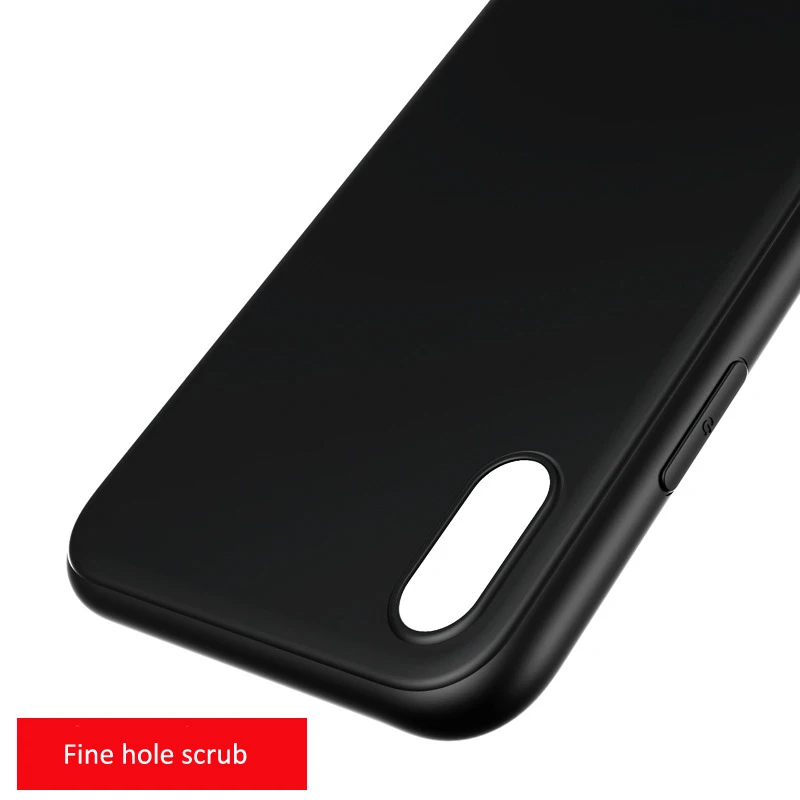 Матовый черный чехол Apsudev из ТПУ для iphone X XR XS Max 7 8 6 6s Plus plus тонкие ультратонкие