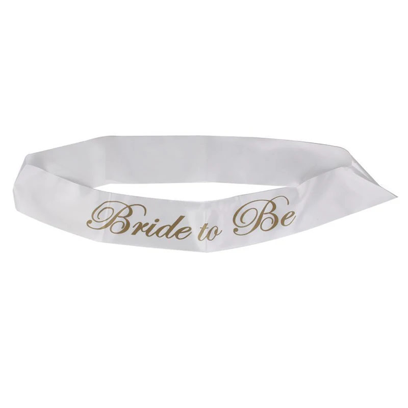 Белый и золотой женский свадебный пояс девичник вечерние девичники |