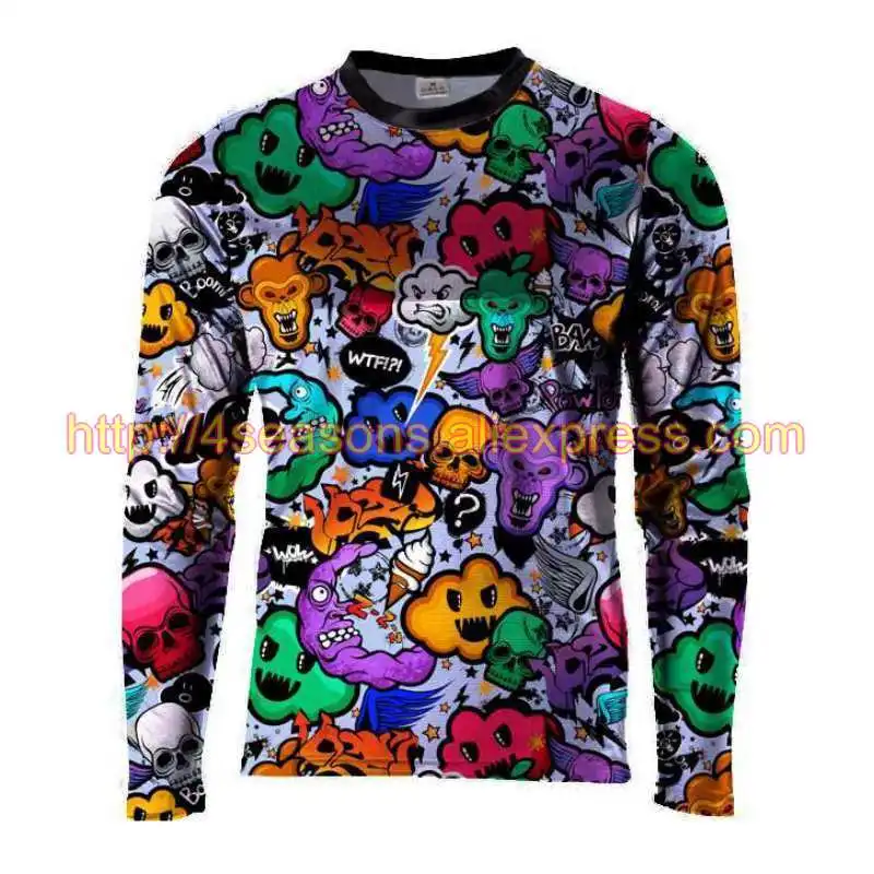 NEW Arrival Enduro Jeresy Downhill Jersey MTB Offroad long motorcycle motocross Racing Riding Cycling T-shirt | Спорт и развлечения