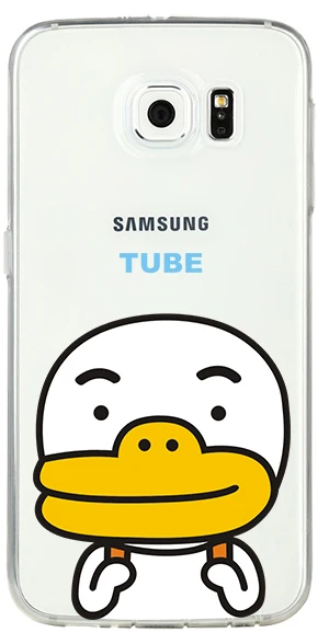 For samsung S8 s6 s7 edge s4 s5 s3 C5 C9 note3 note4 note5 Friends Korea Cartoon Characters Phone case Lovely bear duck TPU |