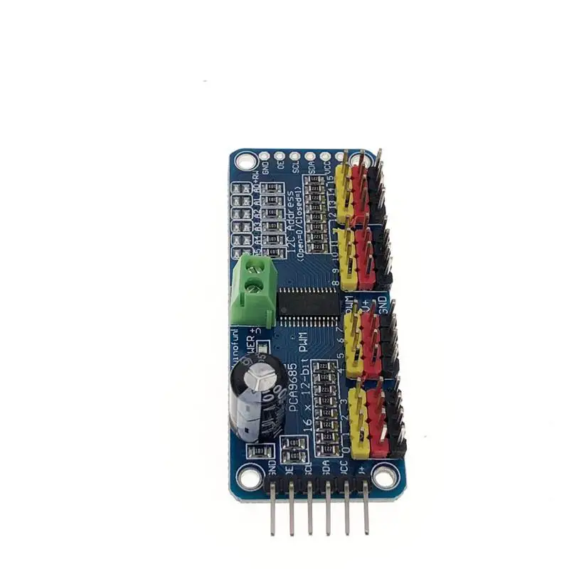 16-канальный видеорегистратор 12-битная ШИМ/Servo Driver-I2C интерфейс PCA9685 модуль для arduino