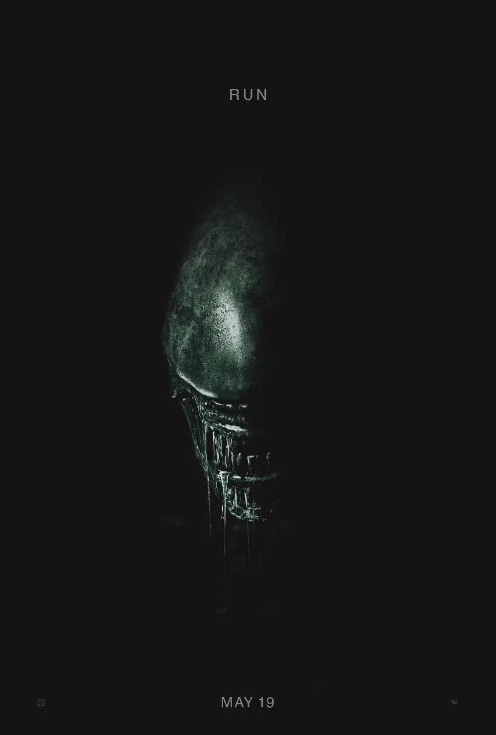 Free shipping 24x35 inch Alien Movie Poster HD HOME WALL Decor Custom ART Silk PRINTING -2734 | Дом и сад