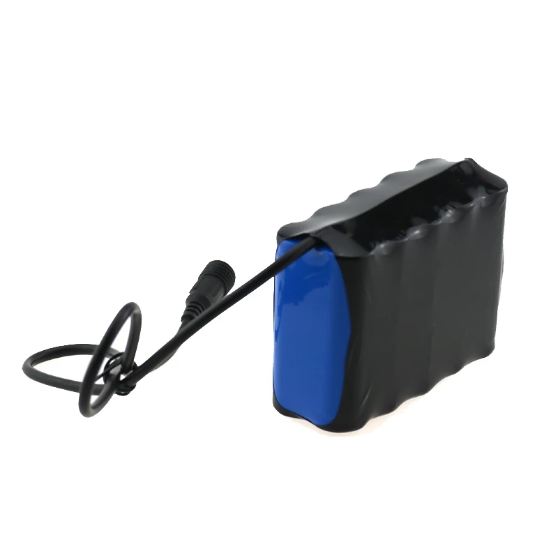 8,4 V аккумуляторная батарея 10X18650 20000 mAh фонари для велосипеда батарейный блок DC порт с резьбой