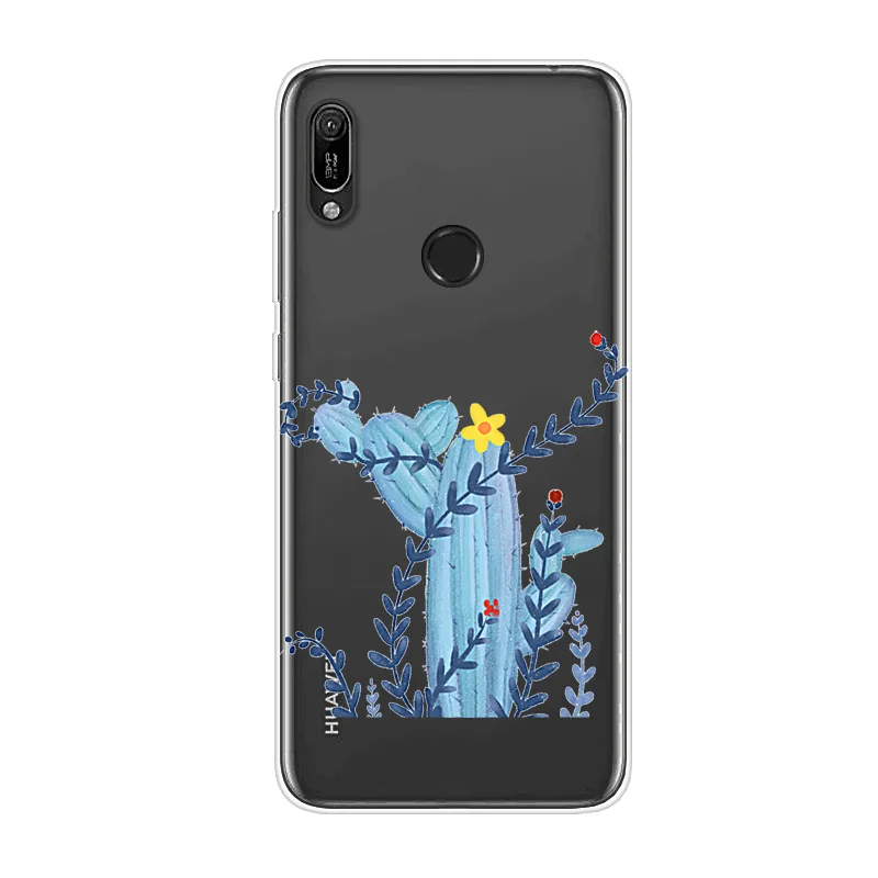Для huawei Y6 Чехол Мягкий ТПУ силиконовый чехол для телефона для huawei Y6 чехол Fundas для huawei Y 6 чехол Coque Y62019 Capa