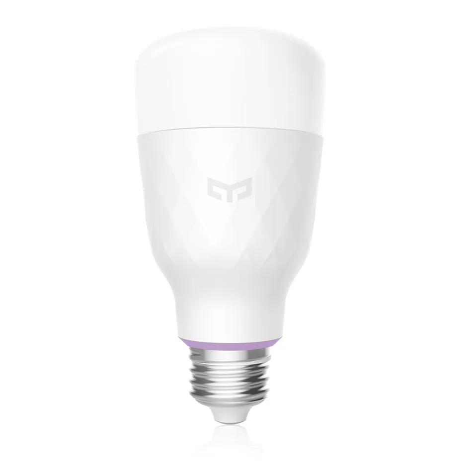 Xiaomi Yeelight YLDP06YL/YLDP05YL E27 Беспроводное управление WiFi смарт-лампа двухцветная Температура цветная(RGB), комплект из 2 предметов