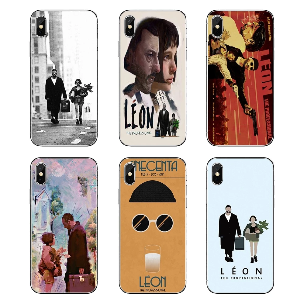 Силиконовый чехол для телефона iPod Touch iPhone 4 4S 5 5S 5C SE 6 6S 7 8 X XR XS Plus MAX Leon the Professional 1994