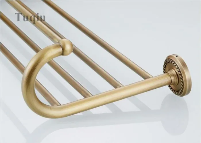 Античный бронзовый фиксированный держатель для банных полотенец настенная