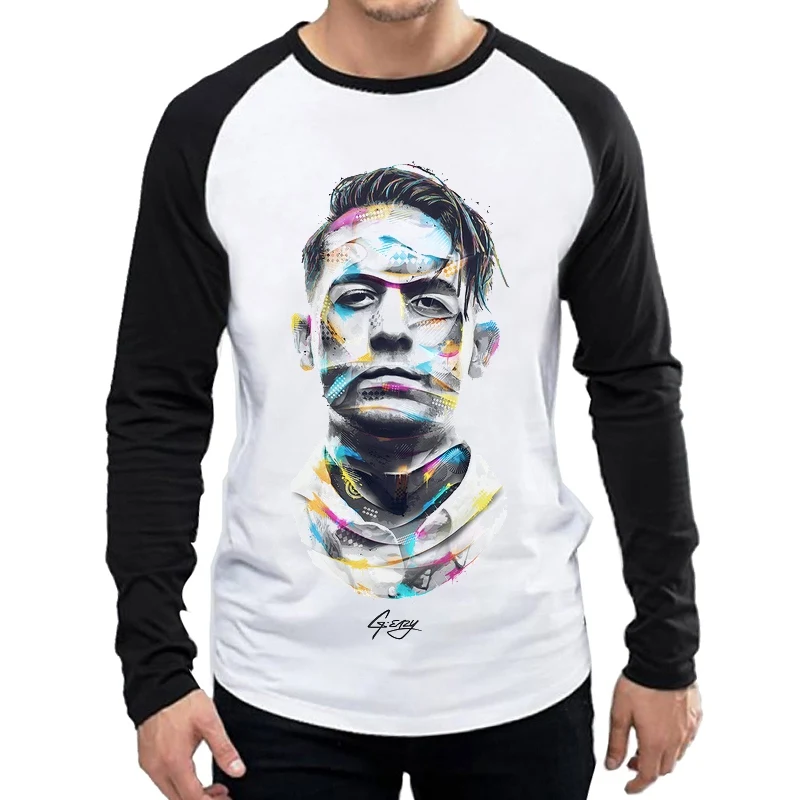 Мужская футболка с длинным рукавом G eazy Модная белая логотипом женская одежда Gerald