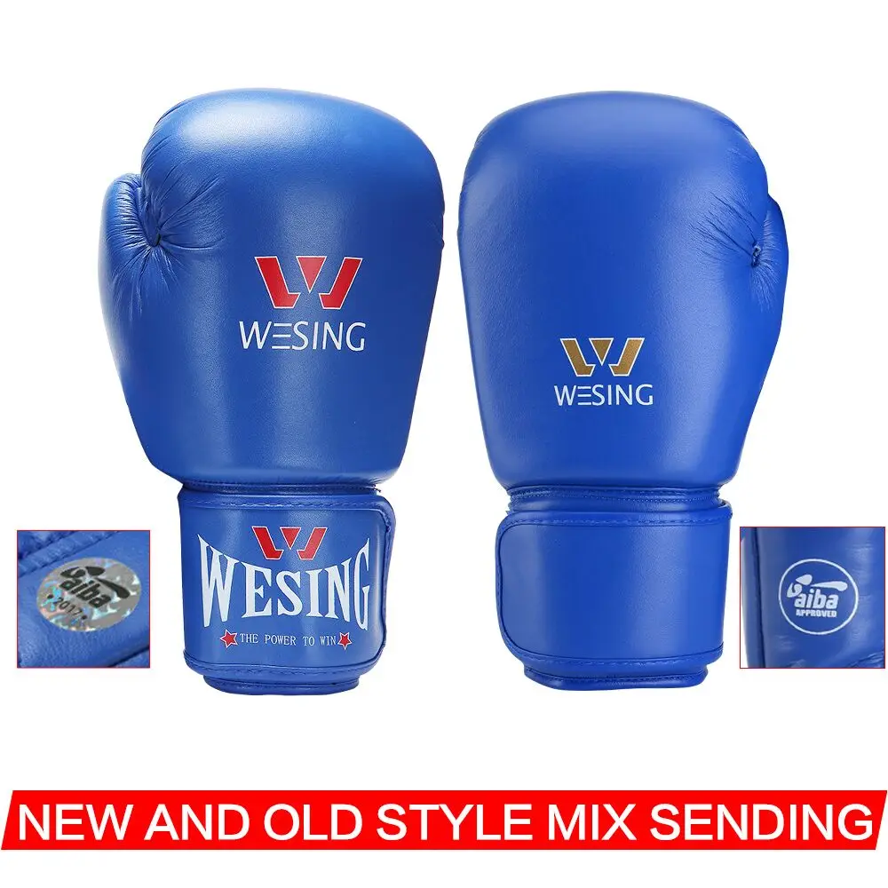 

Wesing AIBA Approved Boxing Gloves and headgear Head Guard for Training Competition Professional Boxing Protective Gears