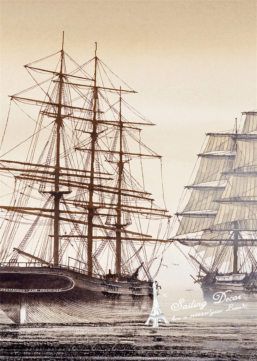 3 шт. настенные картины на холсте с принтом | Дом и сад