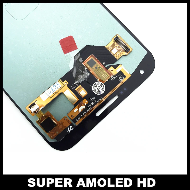 AMOLED сенсор ЖК S Замена для samsung Galaxy E7 E700 E700F E7000 E7009 телефон ЖК-дисплей кодирующий преобразователь сенсорного экрана в сборе