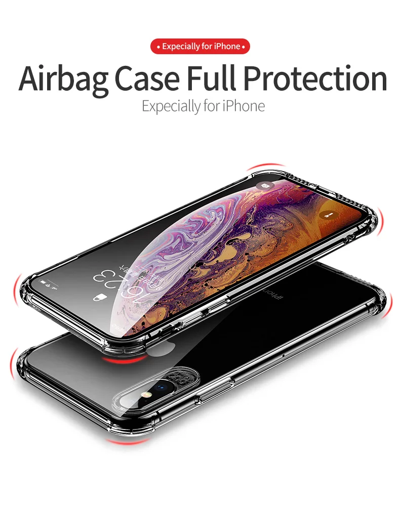 MSVII для iPhone8 TPU мягкий чехол для iPhone 8 чехол s для iPhone XS XR роскошный защитный чехол для iPhone X 7 6 6s противоударный