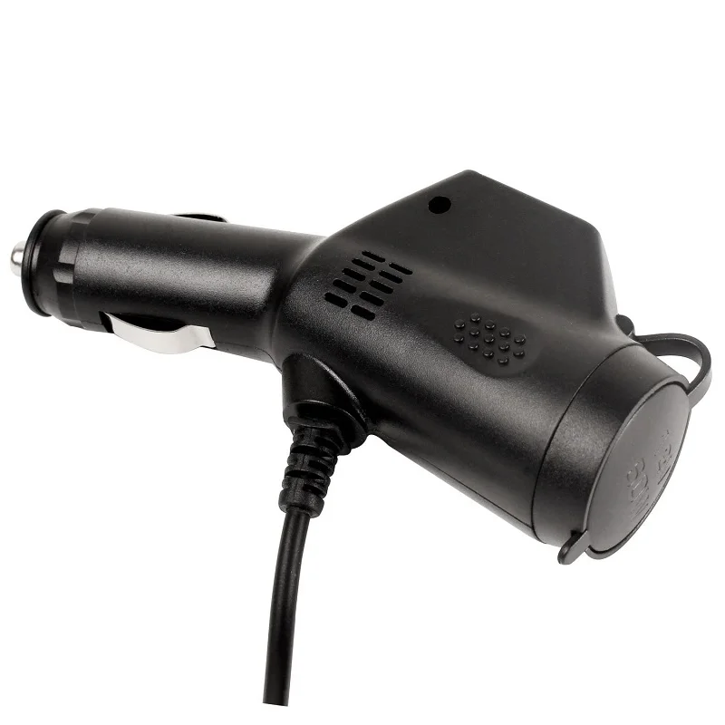 BANVIE DC 5 V 3A двойной USB автомобильный прикуриватель зарядное устройство адаптер для автомобиля DVR зарядка с кабелем 3,5 м Mini/Micro USB порт