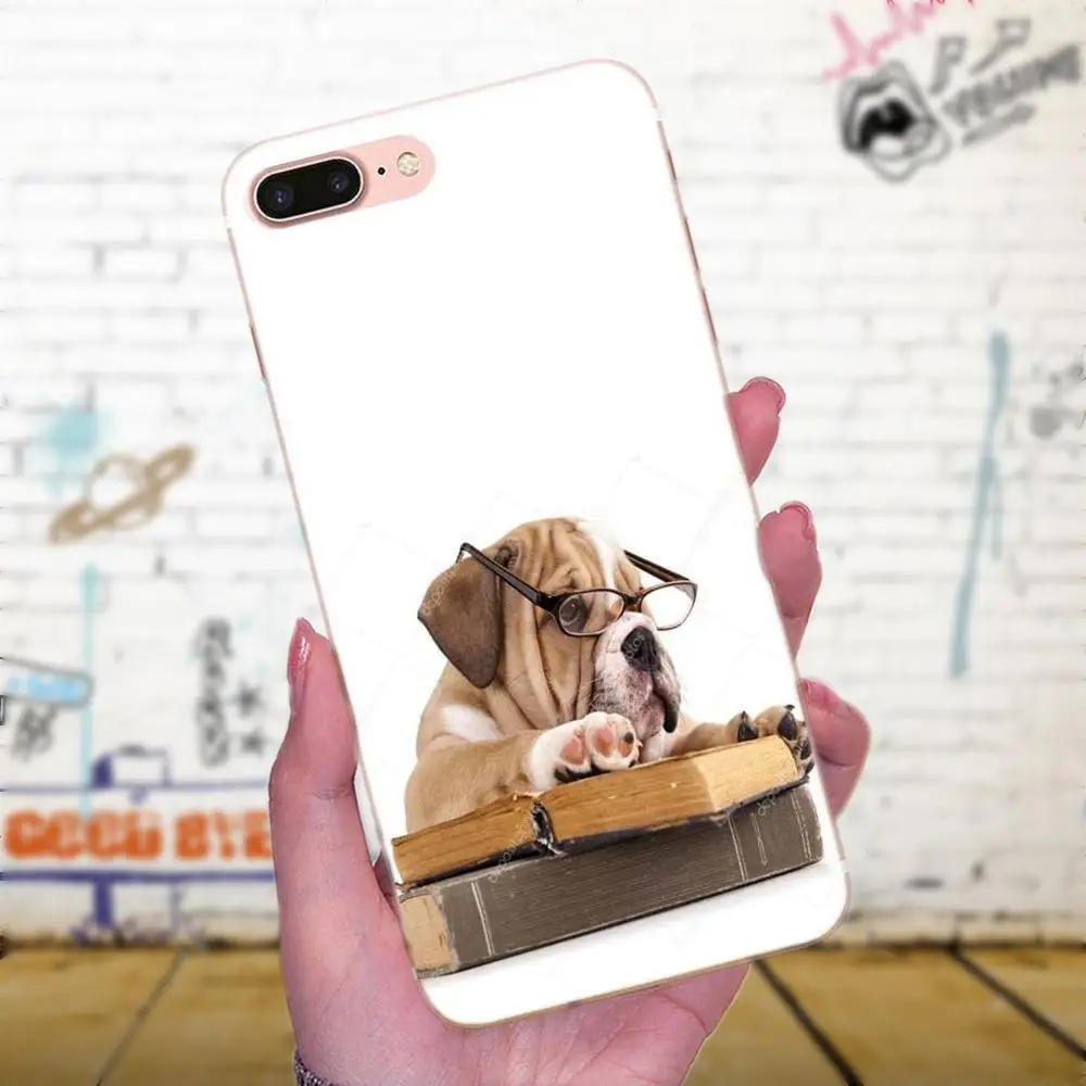 Soft TPU Fashion Cute Funny Animal Dogs And Cats Pugs For Xiaomi Mi3 Mi4 Mi4C Mi4i Mi5 Mi 5S 5X 6 6X 8 SE A1 Max Mix 2 Note 3 4 | Мобильные