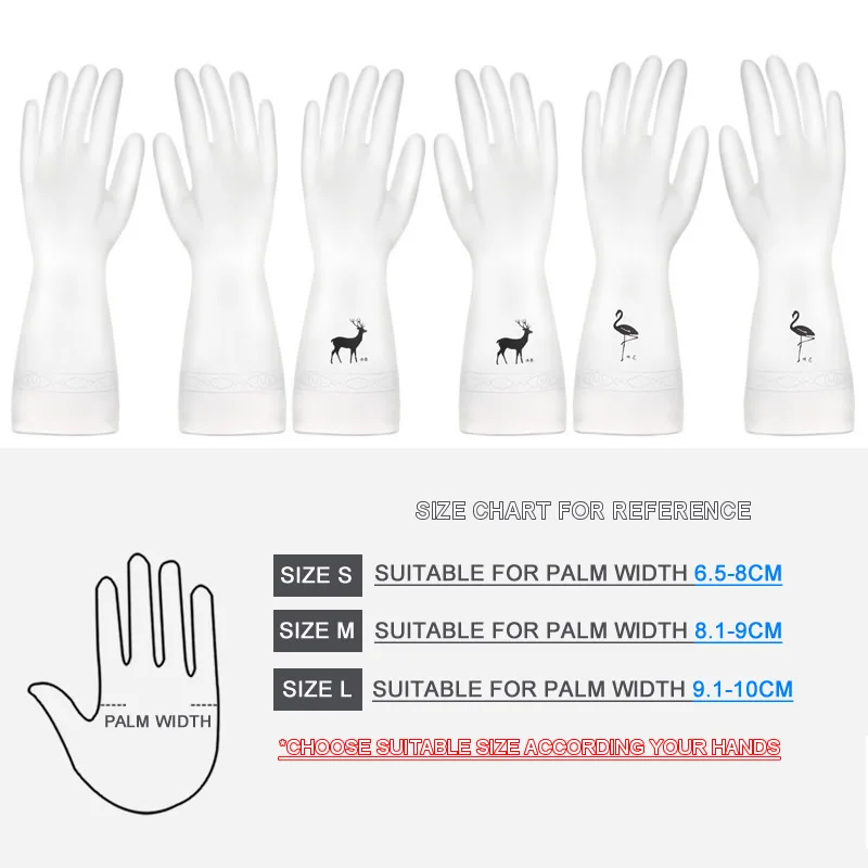 Multi-Function Waterproof PVC Gloves Anti-Slip Anti-Cut Rubber Washing House Clean Garden Hands Protection Work Safety | Дом и сад