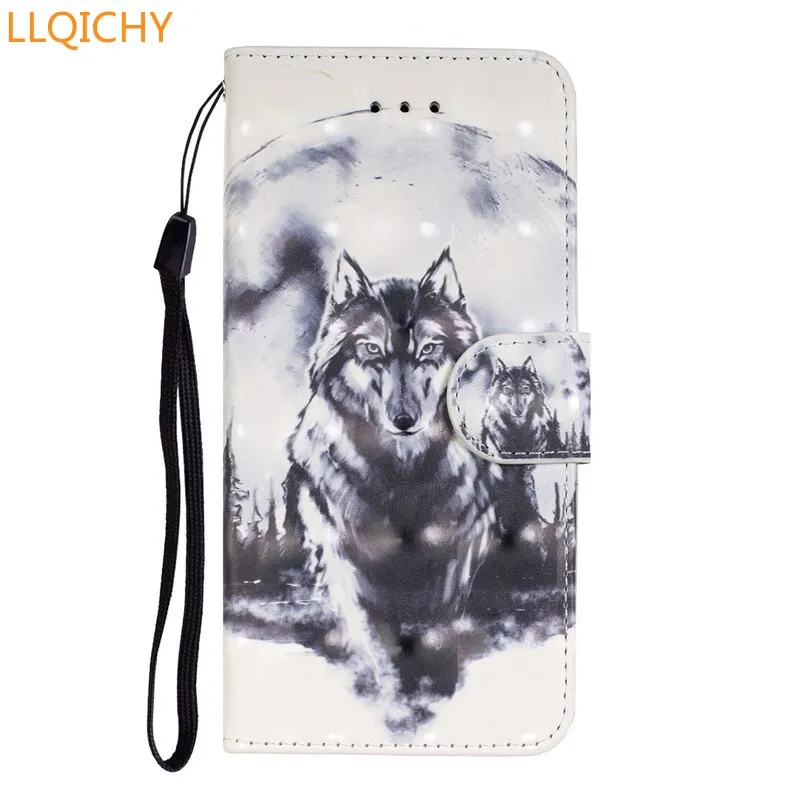 For Huawei P30 PRO Animal Case Leather Flip Wallet Cover | Мобильные телефоны и аксессуары