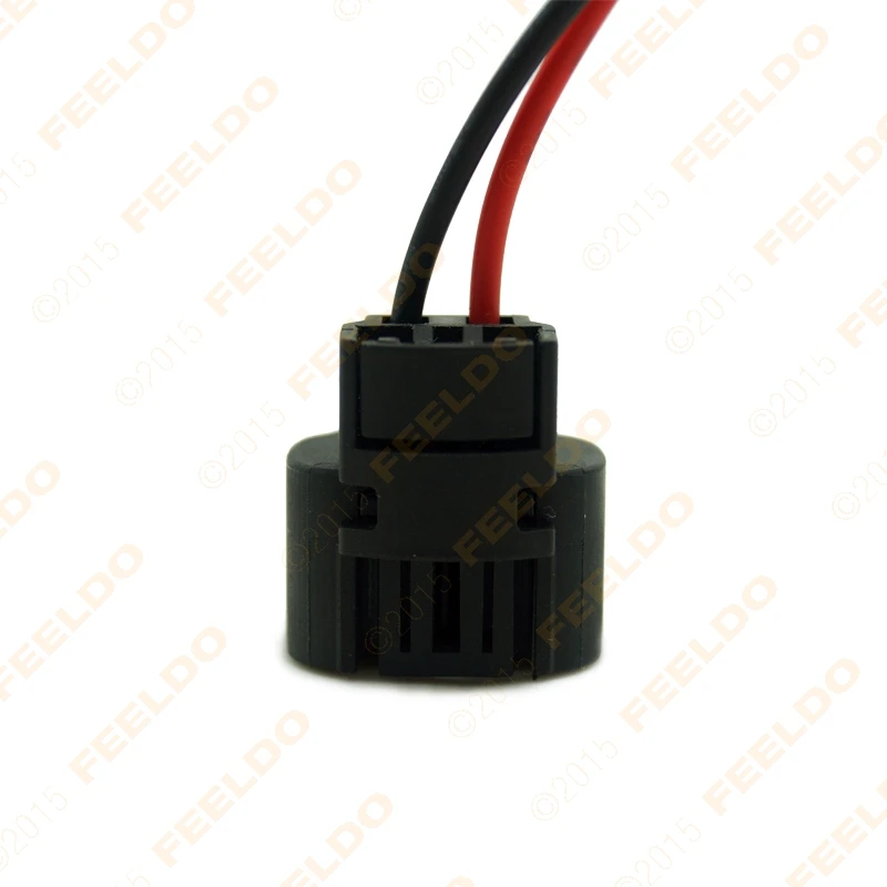 FEELDO 1 шт. H16/5202/2504/PSX24W проводка Расширения жгут женских/мужских разъемов для