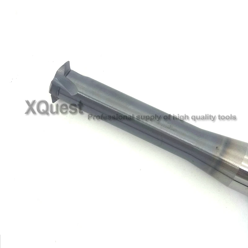 XQuest твердосплавные резьбонарезные фрезы Pith 0,25 0,3 0,35 0,4 0,5 с одним зубом резьбы фрезы P 0,7 0,8 1,0 1,25 1,5 2