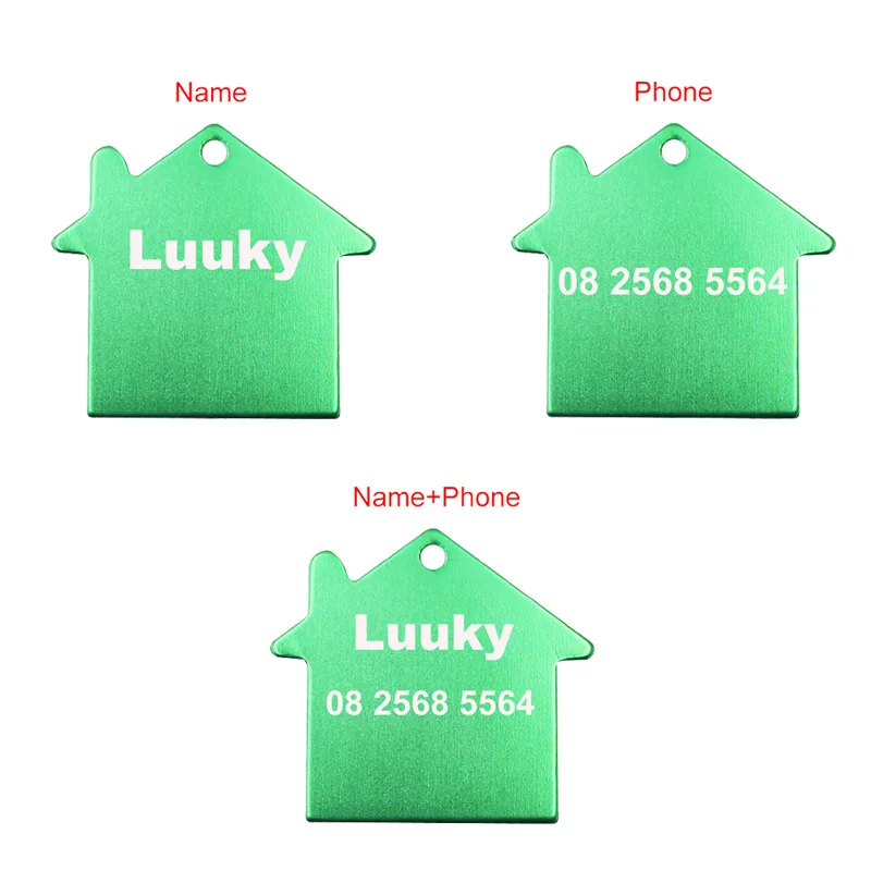 2 шт./лот на заказ с идентификационная бирка анти потерянный щенок ожерелье