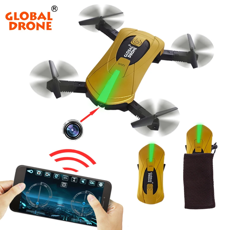Карманный мини беспилотный селфи раза Drone с 2.0mp HD Камера Wi Fi телефон Управление RTF