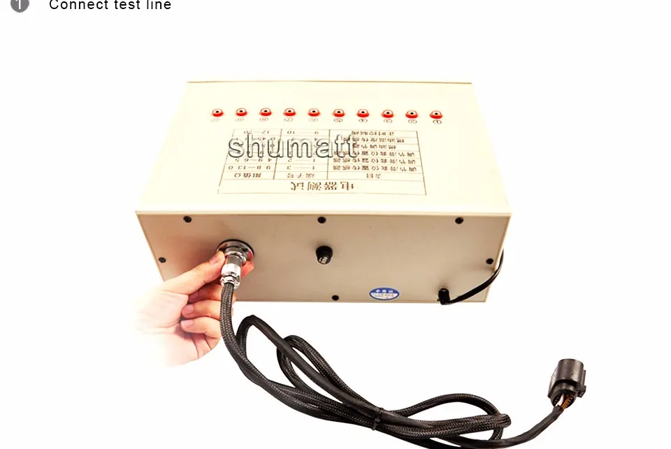 SHUMAT евро 2 VP37 VE37 RED4 дизель Common Rail тестер топливный насос PWM-OUTPUT регулятор симулятор автомобильный CRT010