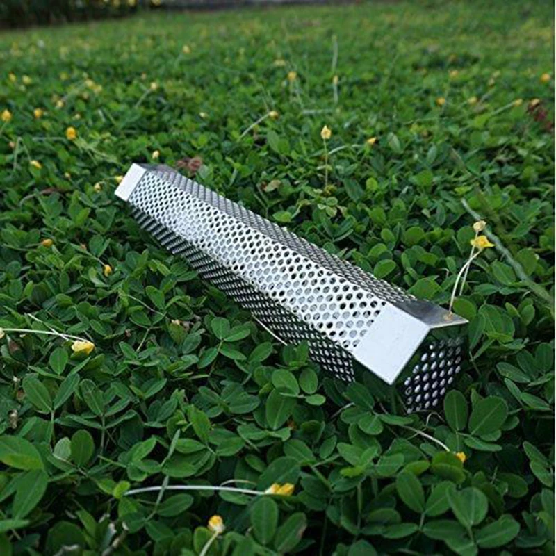 12-дюймовая трубка для холодного курильщика гриль-барбекю из нержавеющей стали