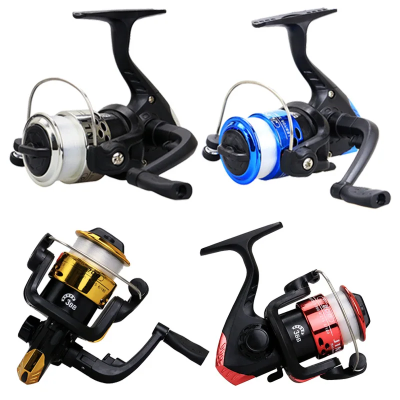 Fishing Reels Fish Wheels Spinning Bait Ship Casting Electroplated spinning Reel Without Fishline | Спорт и развлечения