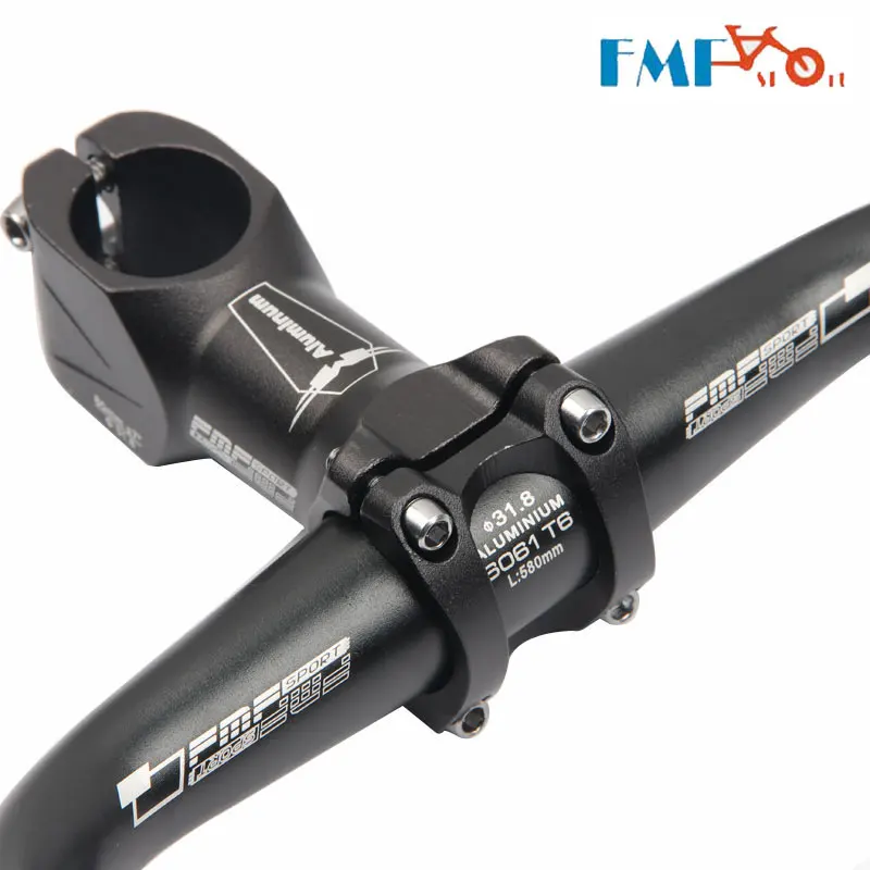FMF Bicycle Stem Aluminium Alloy 38/60/80/90 mm*31.8 mm,25.4 mm Cycling Handlebar Stem Mountain Road MTB Bike Stem High Quality