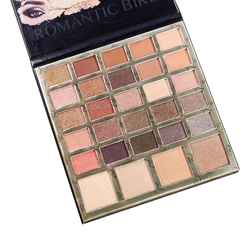 Красивая блестящая палитра теней для век 29 цветов матовая Мерцающая стойкая