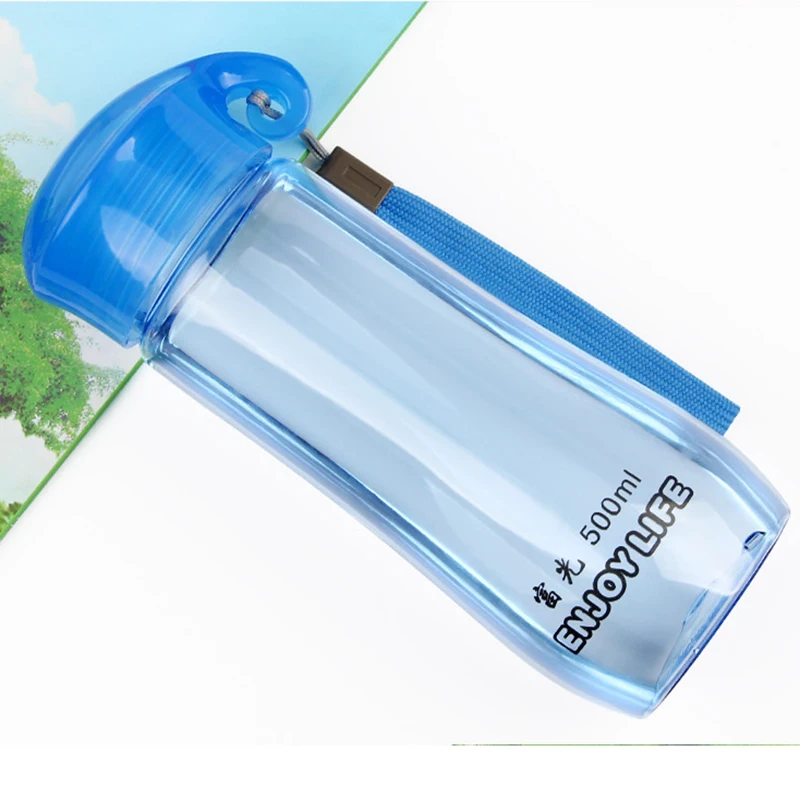 500ML 650ML Eco-friendly Water Bottle Unbreakable Leak-proof With Filter Screen Portable Sport Travel Running Tea Cup | Дом и сад