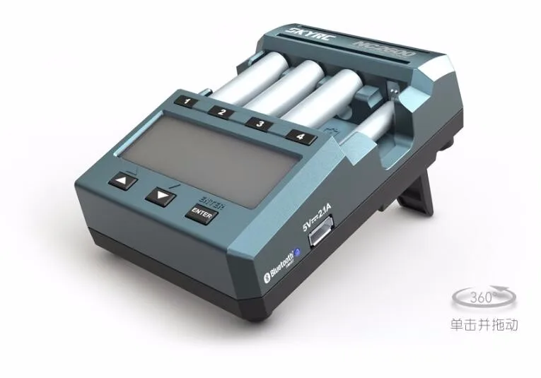 SKYRC NC2600 Smart интеллигентая (ый) 4 слота ЖК дисплей Дисплей AA AAA Батарея Зарядное