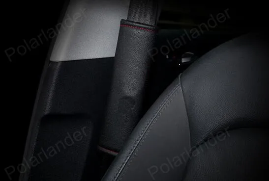 Автомобиль-Стайлинг плеча защиты удобные ремень мат для/UDI A4L A6L Q3 Q5 A3 Q7 авто Детская безопасность Ремень безопасности Обложка
